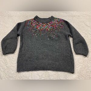 Boston Proper Multicolor Sequin Sweater‎ Size Small